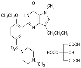 Sildenafil Citrate/Duloxetine formula image
