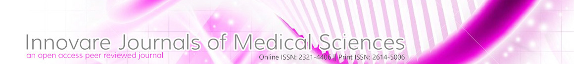 Innovare Journal of Medical Sciences